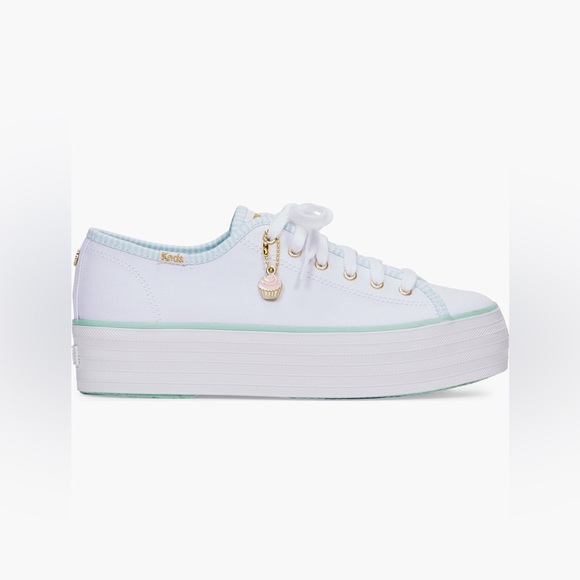 NEW Magnolia Bakery x Keds Platform Sneakers - Picture 2 of 16